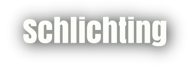 Schriftzug schlichting als Titel