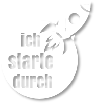 Raketen Logo - Ich starte durch