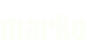 Schriftzug marko als Titel